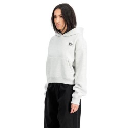 суичър,дамски,блузи,alpha,industries,basic,sl,hoodie,pastel,grey,melange,(grey)