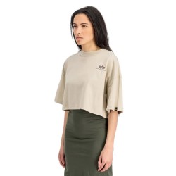 фланелка,с,къс,ръкав,дамски,топове,alpha,industries,basic,sl,short,sleeve,top,organic,beige,(beige)