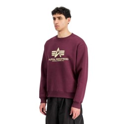 блуза,мъжки,пуловери,alpha,industries,basic,sweatshirt,dark,cherry,(purple)