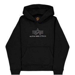 суичър,мъжки,пуловери,alpha,industries,basic,tpu,hoodie,black,chrome,(black)