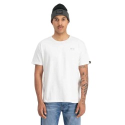 тениска,мъжки,тениски,alpha,industries,basic,tpu,small,logo,short,sleeve,t,shirt,white,chrome,(white)