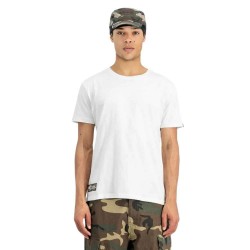 тениска,мъжки,тениски,alpha,industries,camo,label,back,print,short,sleeve,t,shirt,white