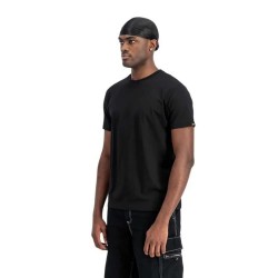 тениска,мъжки,тениски,alpha,industries,label,back,print,short,sleeve,t,shirt,black