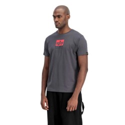 тениска,мъжки,тениски,alpha,industries,satin,logo,t,short,sleeve,t,shirt,vintage,grey,(grey)
