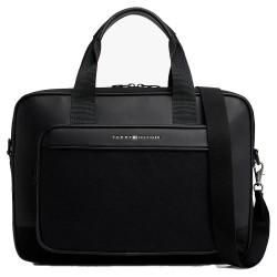 всички,чанти,tommy,hilfiger,am0am13626,laptop,briefcase,black,(black)