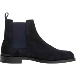 мъжки,боти,tommy,hilfiger,corporate,suede,chelsea,booties,desert,sky,(blue)