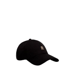 шапка,всички,шапки,tommy,hilfiger,elevated,chic,cap,black