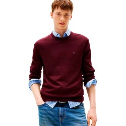 блуза,мъжки,пуловери,tommy,hilfiger,essential,ssnl,sweater,deep,burgundy,(red)