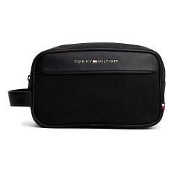 несесер,тоалетни,принадлежности,tommy,hilfiger,foundation,wash,bag,black
