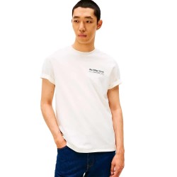 тениска,мъжки,тениски,tommy,hilfiger,herald,back,graphic,short,sleeve,t,shirt,ivory,petal,(white)