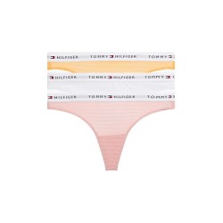 дамско,бельо,дамски,бикини,и,танкини,tommy,hilfiger,mesh,thong,3,units,foggy,pink,white,valencia,orange,(multicolor)