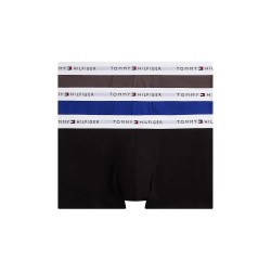 Боксерки Tommy hilfiger Signature Essential UM0UM02761 boxers 3 units - Multicolor (Black / Dark Ash / Wedgewood Blue) боксерки,мъжко,бельо,tommy,hilfiger,signature,essential,um0um02761,boxers,3,units,multicolor,(black,dark,ash,wedgewood,blue)