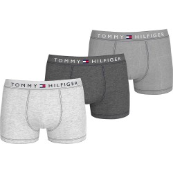 боксерки,мъжко,бельо,tommy,hilfiger,um0um03521,boxers,3,units,grey,(light,heather,medium,heather,dark,heather)