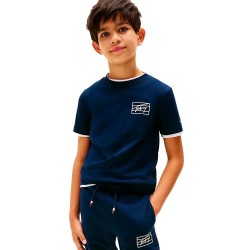 тениска,детски,тениски,tommy,hilfiger,varsity,print,short,sleeve,t,shirt,dark,night,navy,(blue)