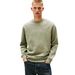блуза,мъжки,пуловери,tommy,jeans,flag,regular,fit,sweatshirt,utility,sage,(green)