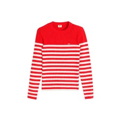 блуза,дамски,блузи,levi´s,®,crew,rib,sweatshirt,red