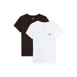 тениска,дамски,тениски,levi´s,®,essential,short,sleeve,t,shirt,2,units,white,anthracite,night,(white,black)