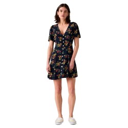 сако,дамски,поли,и,рокли,levi´s,®,gianni,short,sleeve,short,dress,emmeline,floral,navy,blazer,crepe,(blue)