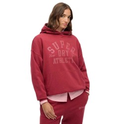 суичър,дамски,блузи,superdry,athletic,essentials,relaxed,fit,hoodie,bordeaux,red,(red)