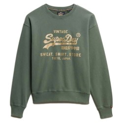 блуза,дамски,блузи,superdry,embellished,vl,loose,fit,sweatshirt,thyme,green,(green)