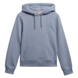 суичър,дамски,блузи,superdry,essential,logo,emb,hoodie,blue,fog,marl,(blue)