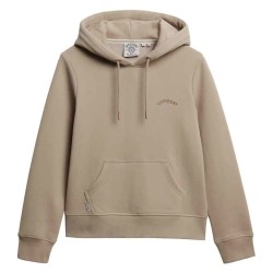 суичър,дамски,блузи,superdry,essential,logo,emb,hoodie,cobblestone,grey,(beige)