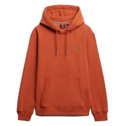 суичър,мъжки,пуловери,superdry,essential,logo,hoodie,autumn,glaze,brown,(orange)