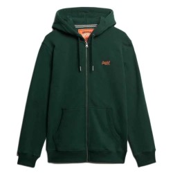блуза,мъжки,пуловери,superdry,essentials,logo,full,zip,sweatshirt,enamel,green,orange,(green)