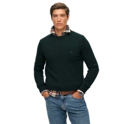 блуза,мъжки,пуловери,superdry,essentials,sweater,green,(enamel,green,marl)