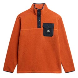 блуза,мъжки,пуловери,superdry,fuji,half,zip,sweatshirt,mango,orange,(orange)