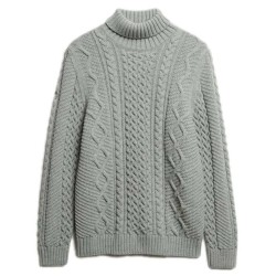 блуза,мъжки,пуловери,superdry,jacob,high,neck,sweater,mid,grey,(grey)