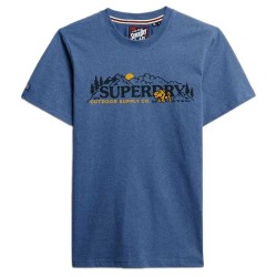 тениска,мъжки,тениски,superdry,outdoor,scene,relaxed,fit,short,sleeve,t,shirt,jeans,blue,marl,(blue)