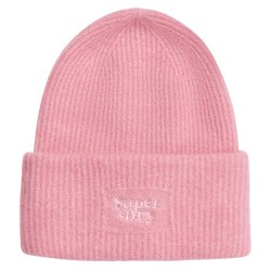 шапка,всички,шапки,superdry,soft,rib,beanie,punch,pink,(pink)
