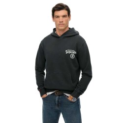 суичър,мъжки,пуловери,superdry,tokyo,narrative,loose,fit,hoodie,black,(blackboard)