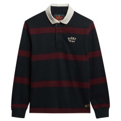 Тениска Superdry Vintage Athletic Stripe Rugby long sleeve T-shirt - Blue (Eclipse Navy / Port) тениска,мъжки,тениски,superdry,vintage,athletic,stripe,rugby,long,sleeve,t,shirt,blue,(eclipse,navy,port)