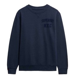блуза,мъжки,пуловери,superdry,vintage,athletic,tonal,sweatshirt,lauren,navy