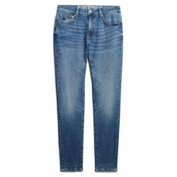 дънки,мъжки,панталони,superdry,vintage,skinny,fit,jeans,elkhorn,mid,blue,(blue)