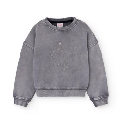 поларена,блуза,детски,блузи,boboli,fleece,dye,sweatshirt,ash