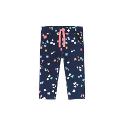 панталони,детски,панталони,boboli,fleece,printed,pants,printed,spots,(blue)