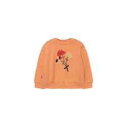 поларена,блуза,детски,блузи,boboli,fleece,sweatshirt,carrot,(orange)