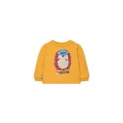 поларена,блуза,детски,блузи,boboli,fleece,sweatshirt,mustard,(yellow)