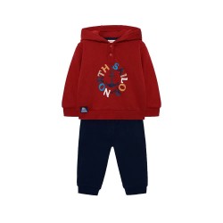 анцуг,детски,анцузи,boboli,fleece,tracksuit,grenade,(red)