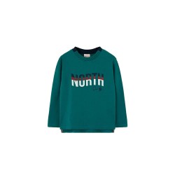 тениска,детски,тениски,boboli,knit,long,sleeve,t,shirt,billiards,(green)