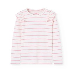 тениска,детски,тениски,boboli,knit,long,sleeve,t,shirt,blush