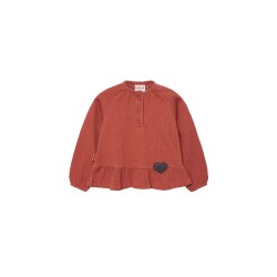 тениска,детски,тениски,boboli,knit,long,sleeve,t,shirt,boiler,(orange)