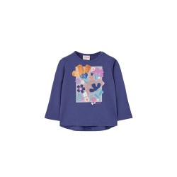 тениска,детски,тениски,boboli,knit,long,sleeve,t,shirt,grape,(blue)