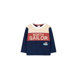 тениска,детски,тениски,boboli,knit,long,sleeve,t,shirt,marine,1,(blue)