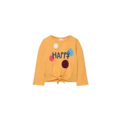 тениска,детски,тениски,boboli,knit,long,sleeve,t,shirt,mustard,(yellow)