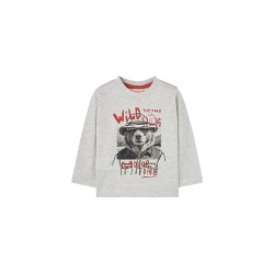 тениска,детски,тениски,boboli,knit,long,sleeve,t,shirt,vigore,crude,(grey)
