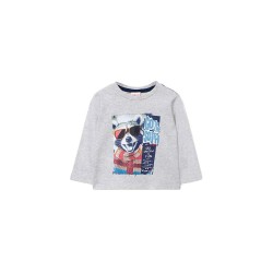 тениска,детски,тениски,boboli,knit,long,sleeve,t,shirt,vigore,crude,1,(grey)